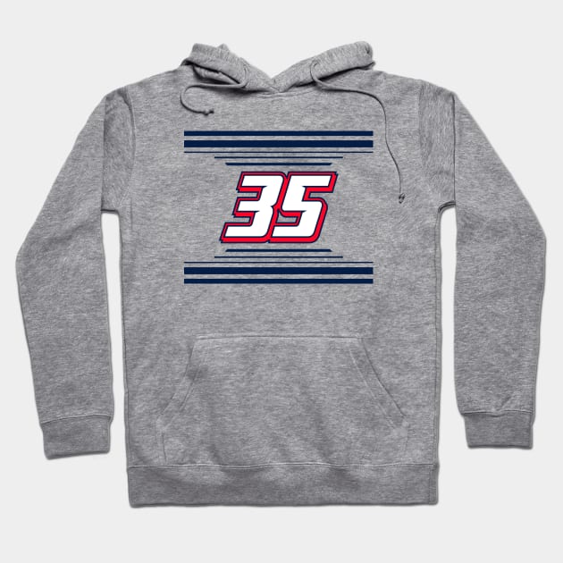 Frankie Muniz #35 2024 NASCAR Design Hoodie by AR Designs 